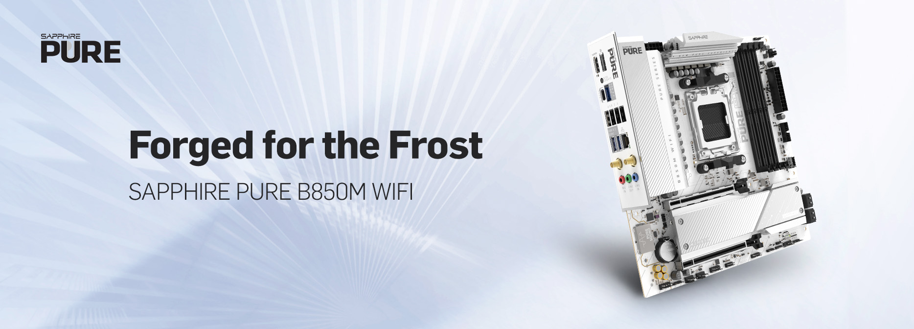 SAPPHIRE NITRO+ B850M WIFI MOTHERBOARD