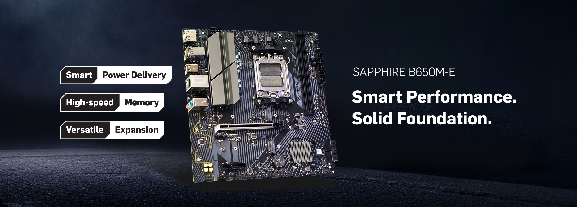 SAPPHIRE B650M-E MOTHERBOARD