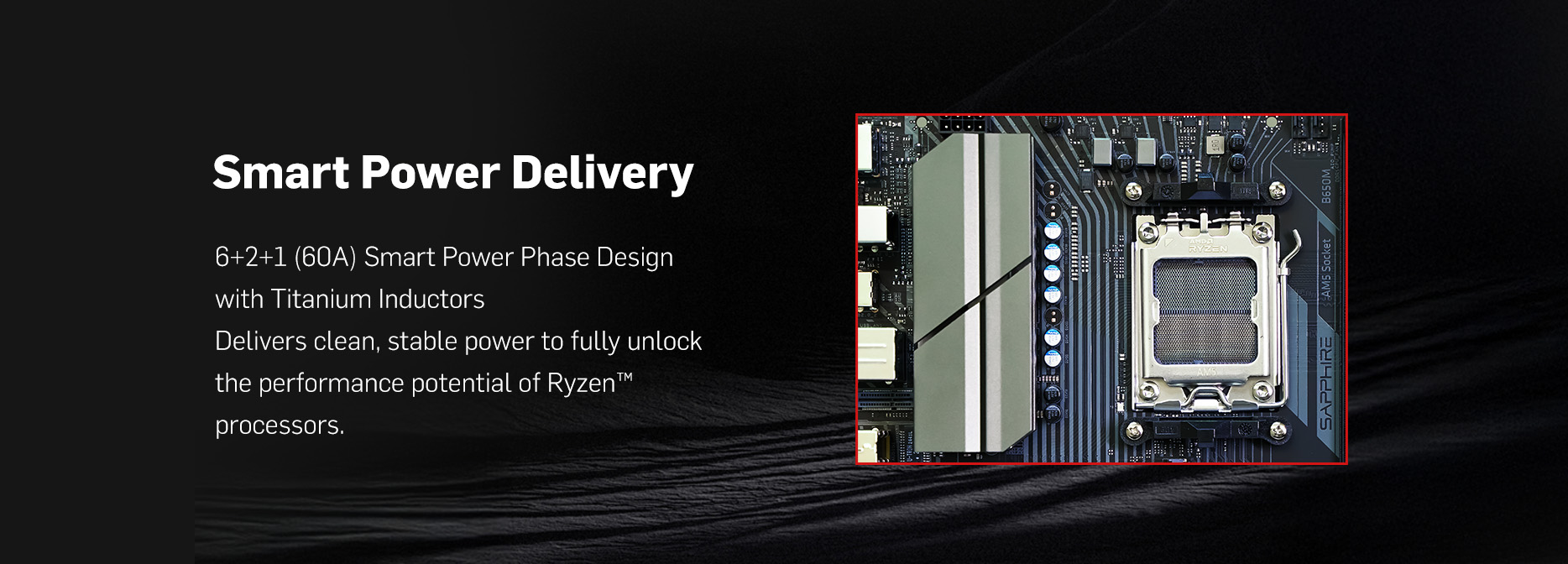 SAPPHIRE B650M-E MOTHERBOARD