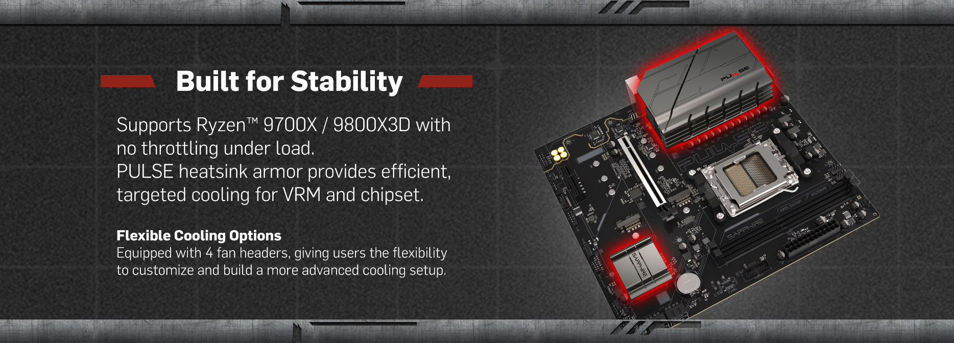 SAPPHIRE PULSE A620AM MOTHERBOARD