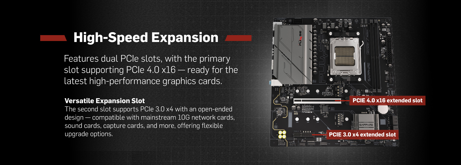 SAPPHIRE PULSE A620AM MOTHERBOARD