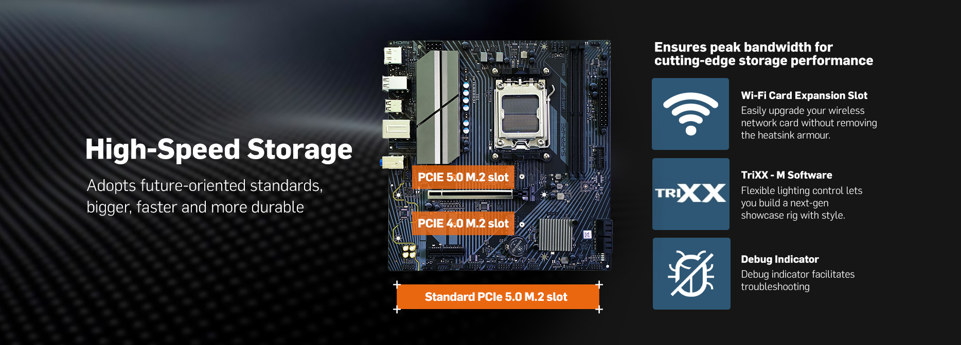 SAPPHIRE B650M-E MOTHERBOARD