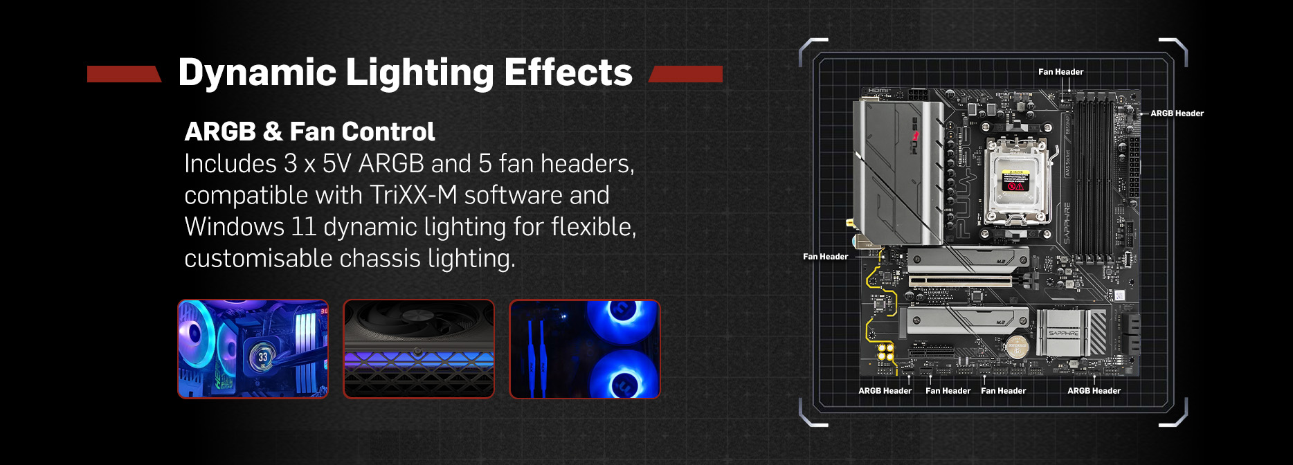 SAPPHIRE PULSE B850M WIFI MOTHERBOARD