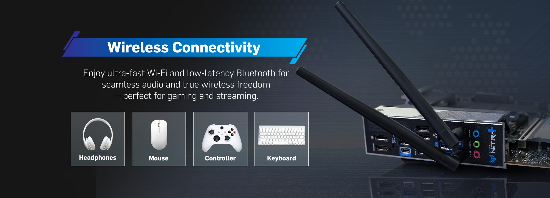 SAPPHIRE NITRO+ B850M WIFI MOTHERBOARD